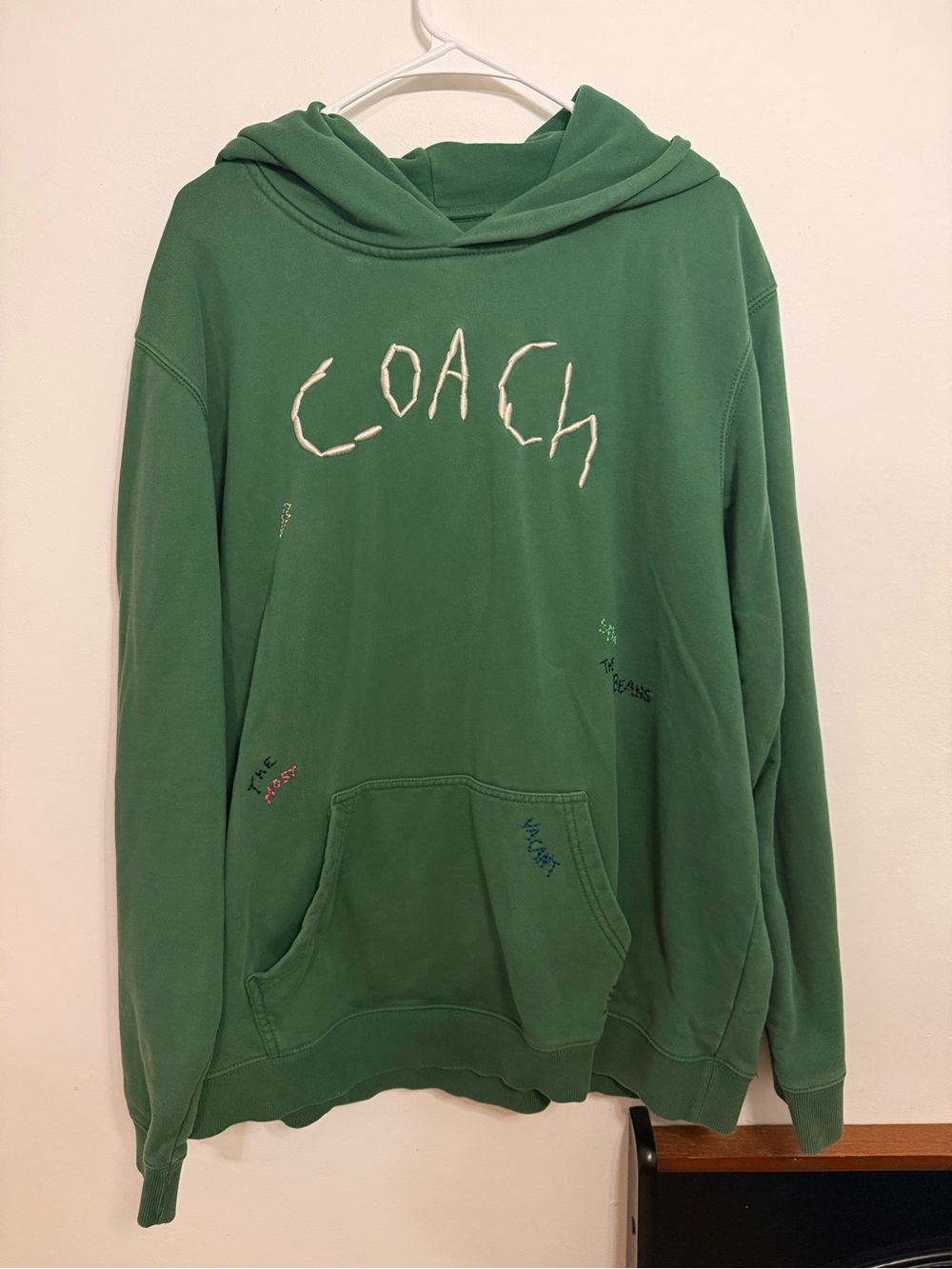 Coach Diary Script Hoodie XXL